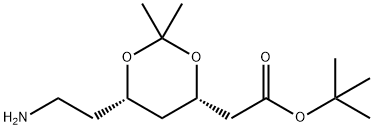 (4S,cis)-1,1-Dimethylethyl-6-aminoethyl-2,2-dimethyl-1,3-dioxane-4-acetate