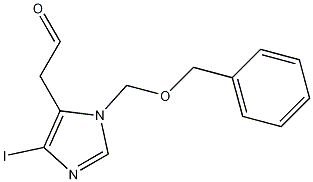 2-(1-(benzyloxymethyl)-4-iodo-1H-imidazol-5-yl)acetaldehyde|