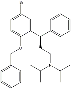 벤젠프로판아민,5-브로모-N,N-비스(1-메틸에틸)-.감마.-페닐-2-(페닐메톡시)-,(.감마.R)-