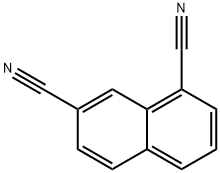 1,7-Dicyanonaphthalene Structure