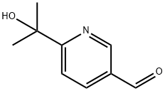 6-(2-羟基丙-2-基)烟醛 结构式