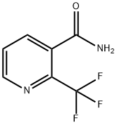 2-(Trifluoromethyl)-3-pyridinecarboxamide Struktur