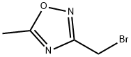 3-(ブロモメチル)-5-メチル-1,2,4-オキサジアゾール 化学構造式