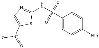 2-Sulfanilamido-5-nitrothiazole Structure