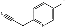 5-FLUOROPYRIDINE-2-ACETONITRILE 结构式