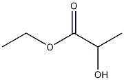DL-Ethyl lactate 化学構造式