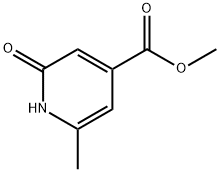 methyl 2-hydroxy-6-methylpyridine-4-carboxylate 化学構造式