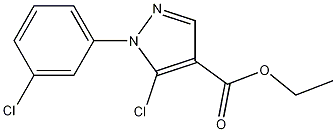 ethyl 5-chloro-1-(3-chlorophenyl)-1H-pyrazole-4-carboxylate|5-氯-1-(3-氯苯基)-1H-吡唑-4-羧酸乙酯