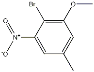 4-Bromo-3-nitro-5-methoxytoluene Structure