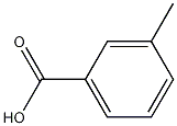 3-Methylbenzoic acid,99-04-7,结构式