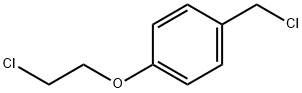 4-(2-chloroethoxy)benzyl chloroide Structure