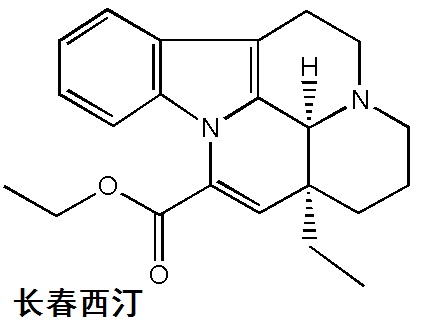 长春西汀 结构式