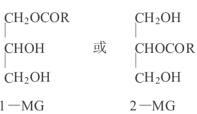 硬脂酸甘油酯结构式图片