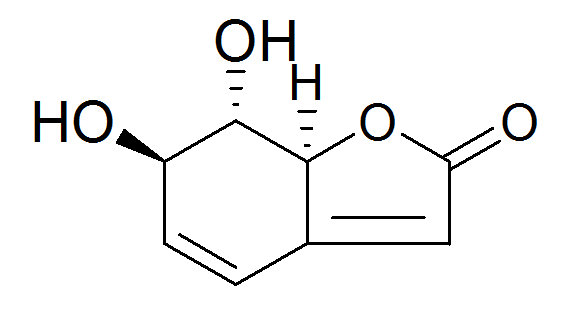 格列风内酯分子结构式