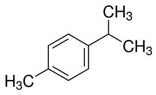 chemical structure of p-cymene