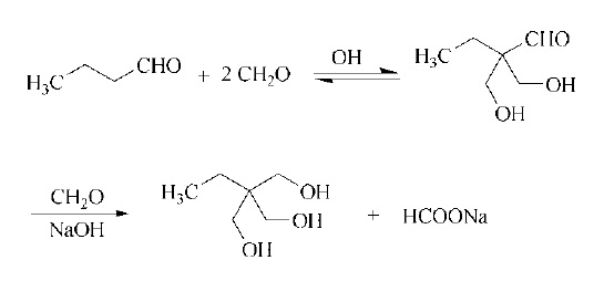 synthesis of trimethylolpropane (TMP)