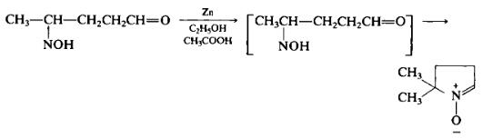 Preparation of 5,5-dimethyl-l-pyrroline-N-oxide