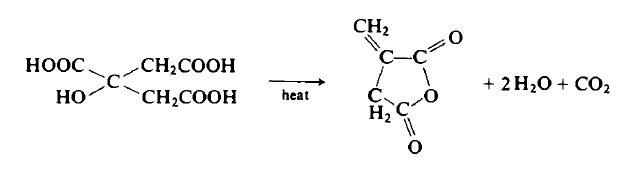 Preparation of Itaconic Anhydride