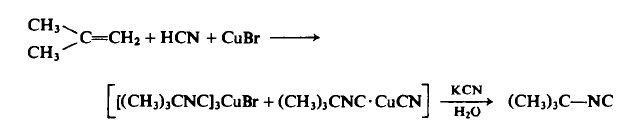 Preparation of t-Butyl Isonitrile