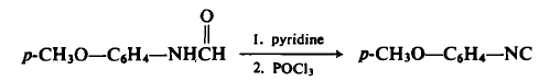 Preparation of p-Methoxyphenyl Isonitrile