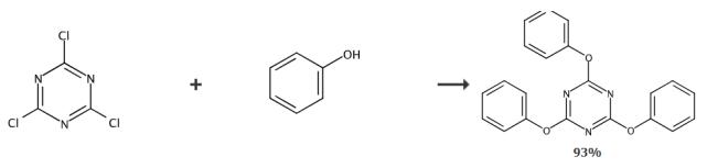 2,4,6-三苯氧基-1,3,5-三嗪-合成路线