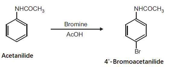 Preparation of 4'-Bromoacetanilide from Acetanilide