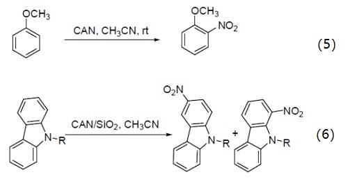 硝酸铈铵 硝化反应