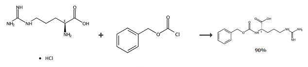 CBZ-L-精氨酸的合成路线