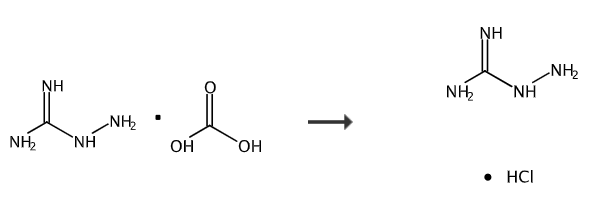 氨基胍盐酸盐的合成路线