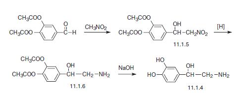 norepinephrine synthesis