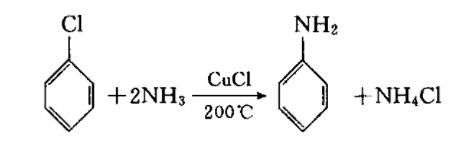 以氯苯为原料制备苯胺