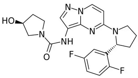 拉罗替尼结构式图片