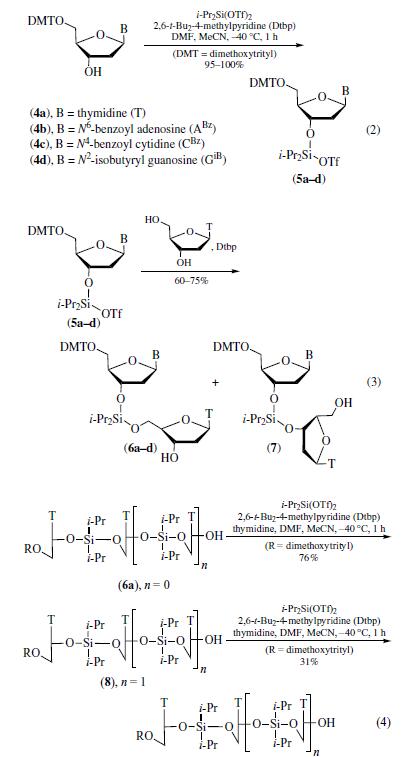 Coupling of products 5a–d