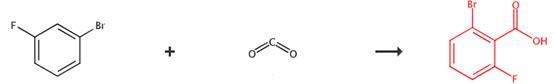 2-溴-6-氟苯甲酸的合成路线