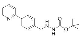 2-[4-(2-吡啶基)苄基]-肼羧酸叔丁酯的制备及其应用