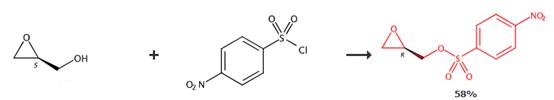 (R)-(-)-对硝基苯磺酸缩水甘油酯的合成路线