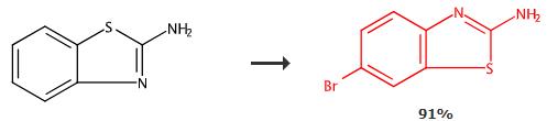 2-氨基-6-溴苯并噻唑的合成与应用