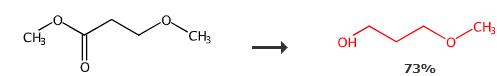 3-甲氧基-1-丙醇的合成路线
