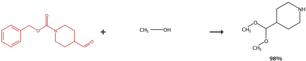 4-甲酰基-N-CBZ 哌啶的应用转化