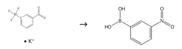 图1 3-硝基苯硼酸的合成路线[2]。