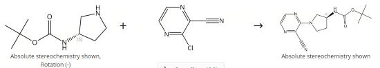 Intermediate in synthesis of cathepsin C inhibitors.png