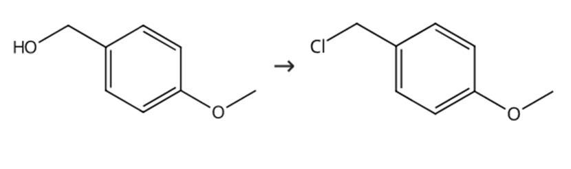 4-甲氧基氯苄的合成路线
