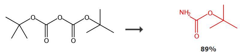 氨基甲酸叔丁酯的合成路线