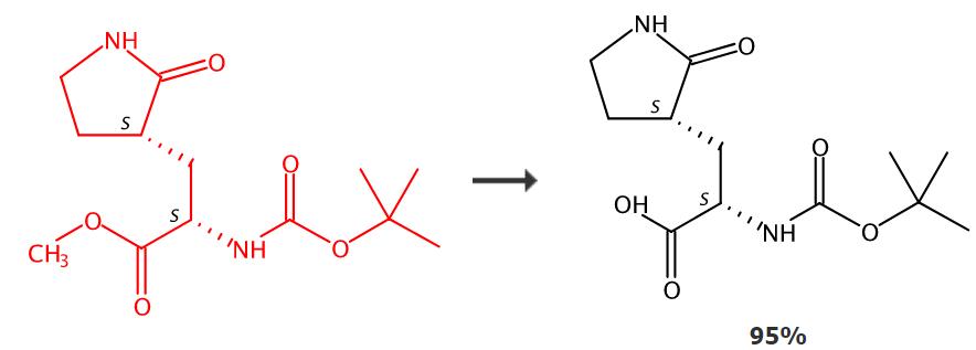 (S)-2-(Boc-氨基)-3-[(S)-2-氧代-3-吡咯烷基]丙酸甲酯的应用