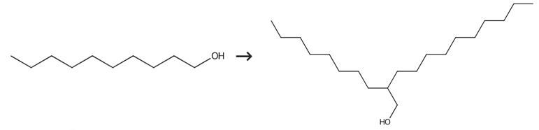 2-辛基十二醇的合成路线