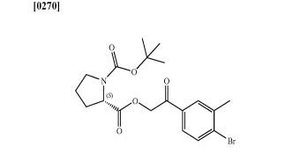 由4-溴-3-甲基-溴代苯乙酮合成实施例化合物270.jpg