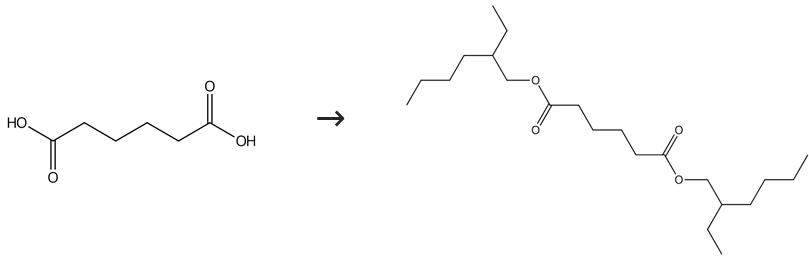 己二酸二(2-乙基己)酯的合成路线