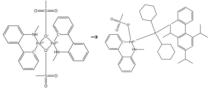 XPhos Pd G4的合成路线