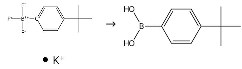 图1 4-叔丁基苯硼酸的合成路线