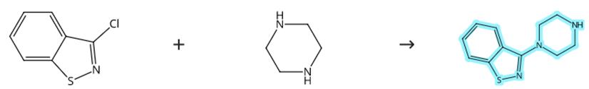 4-(1,2-苯并异噻唑-3-基)-1-哌嗪的医药应用